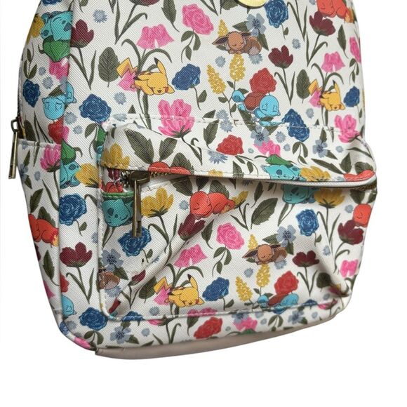 Pokemon Floral Sleeping Pokemon Mini Backpack - Picture 6 of 16